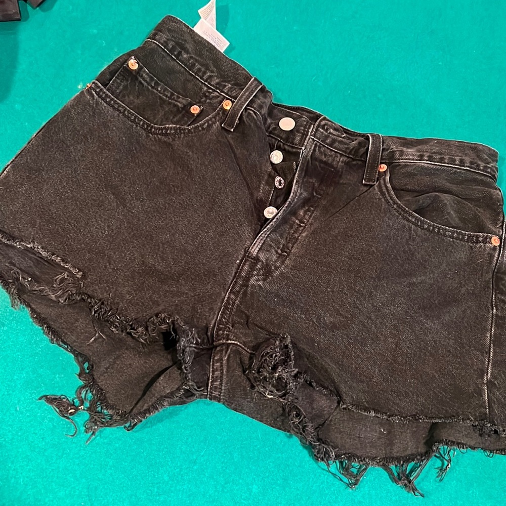 Levi’s 501 shorts black size 30